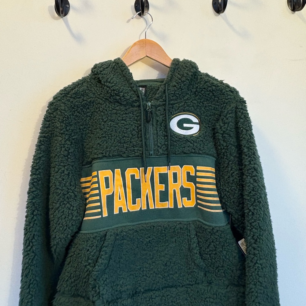 Packers Women's Green Fleece Hoodie